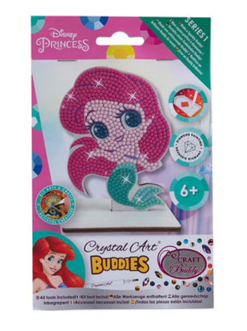 Kit figurine en bois à diamanter - Ariel La petite Sirène Disney - 11 cm - Kiabi