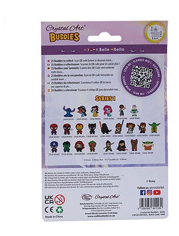 Kit figurine en bois à diamanter - Belle Disney - 11 cm