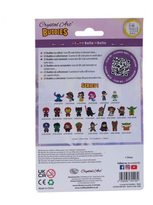 Kit figurine en bois à diamanter - Belle Disney - 11 cm - Kiabi