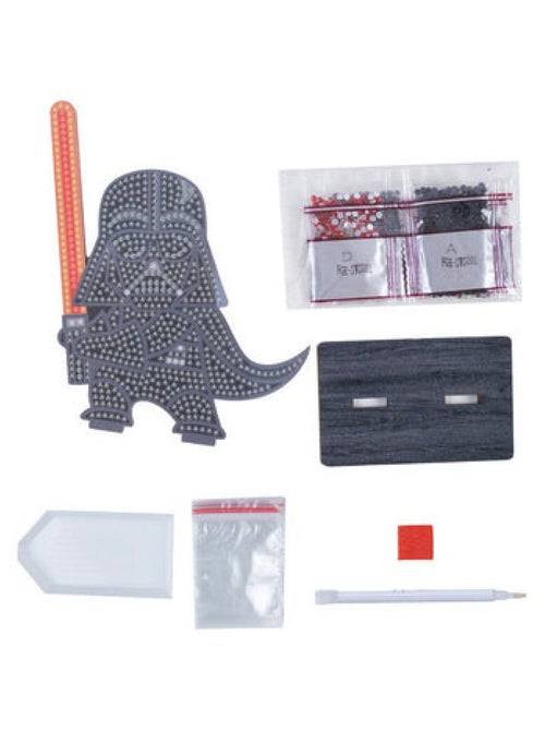 Kit figurine en bois à diamanter - Dark Vador Star Wars - 11 cm - Kiabi