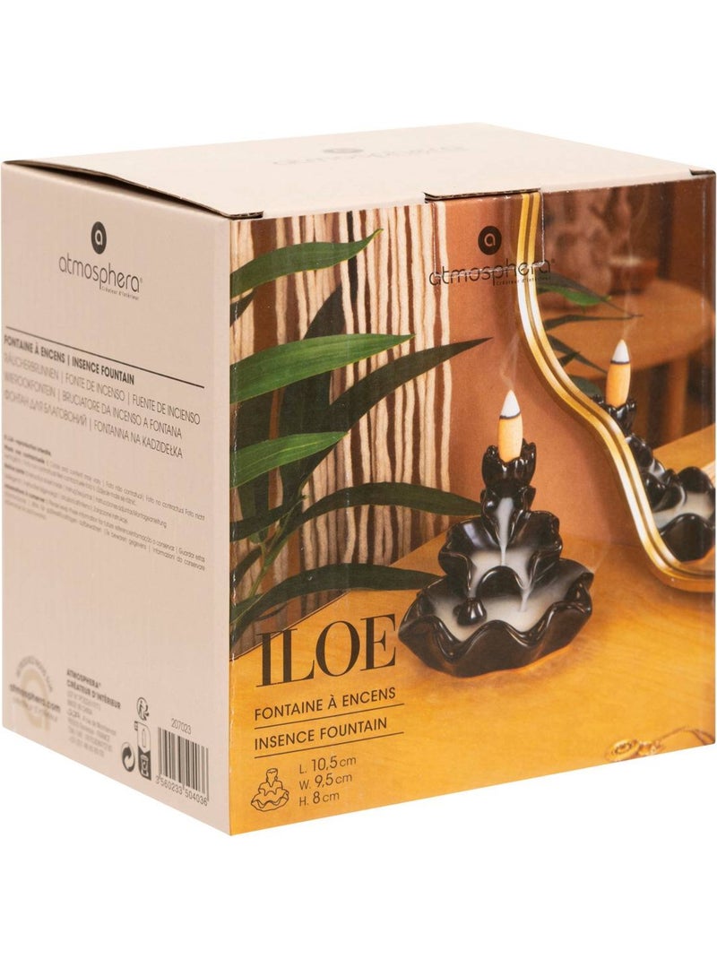 Kit fontaine à encens ILOE Noir - Kiabi