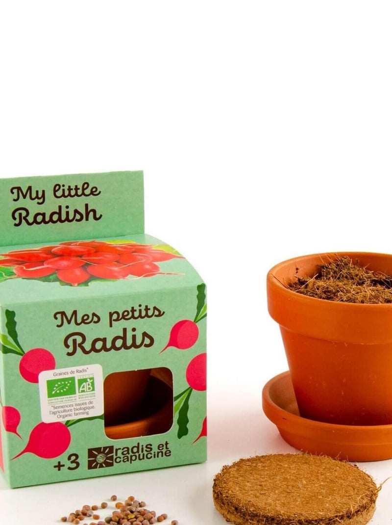 Kit jardinage : Radis Bio N/A - Kiabi