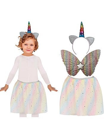 Kit Licorne : Bandeau, ailes et tutu