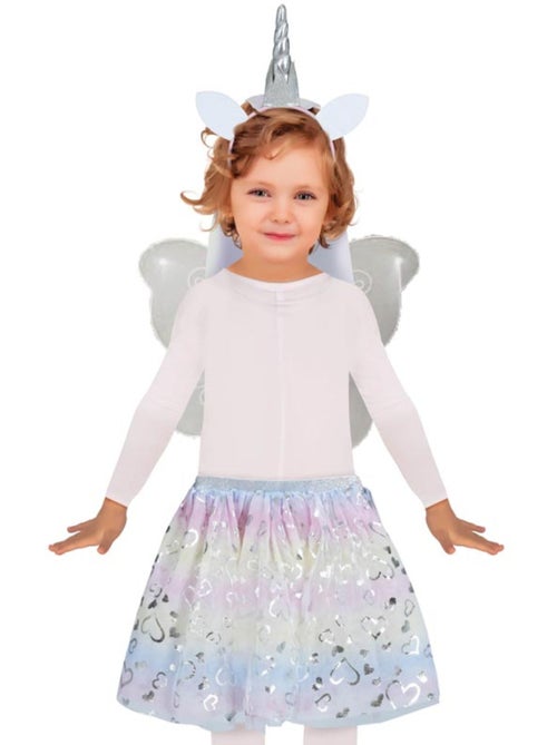 Kit Licorne : Bandeau, ailes et tutu - Kiabi