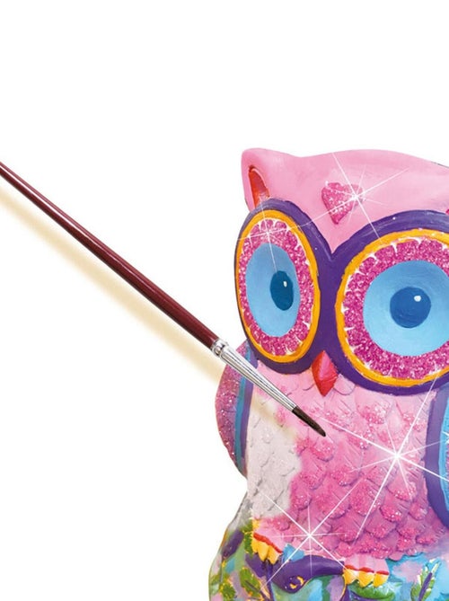 Kit moulage et peinture : Chouette - Kiabi