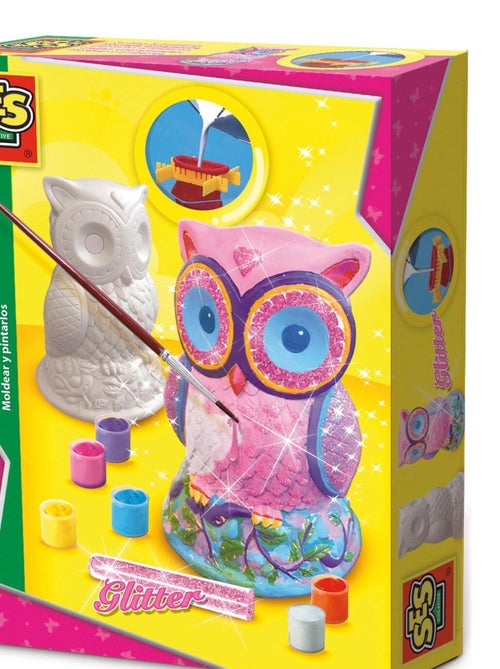 Kit moulage et peinture : Chouette - Kiabi