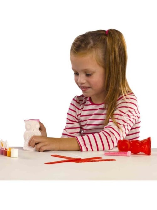 Kit moulage et peinture : Chouette - Kiabi