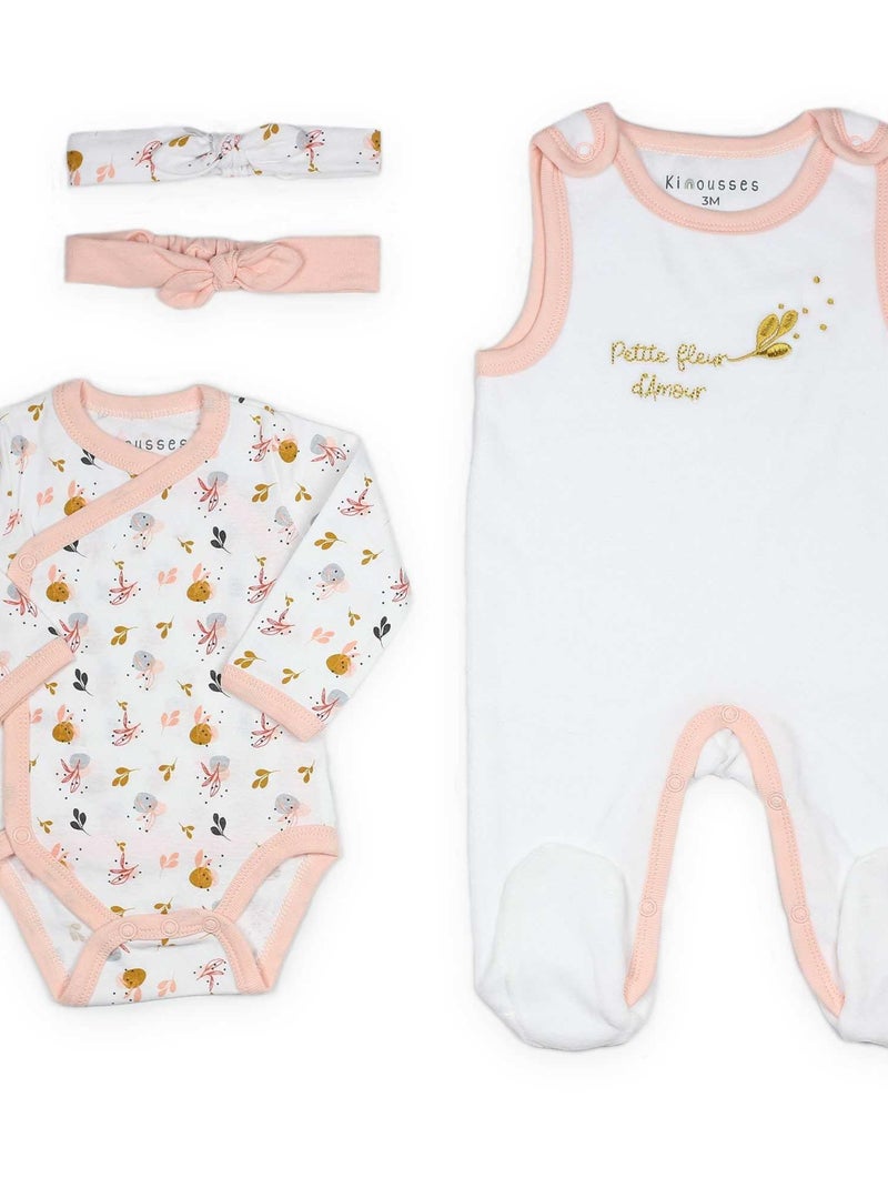 Kit naissance 3 pièces Blanc - Kiabi