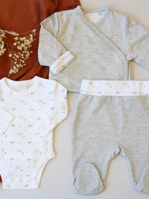 kit naissance 3 pièces - Kiabi