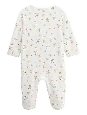 Kit naissance 3 pièces pyjama, body et doudou bébé Baby Panda