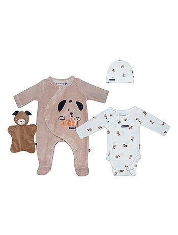 Kit naissance 4 pièces Ricky Sucre d'Orge