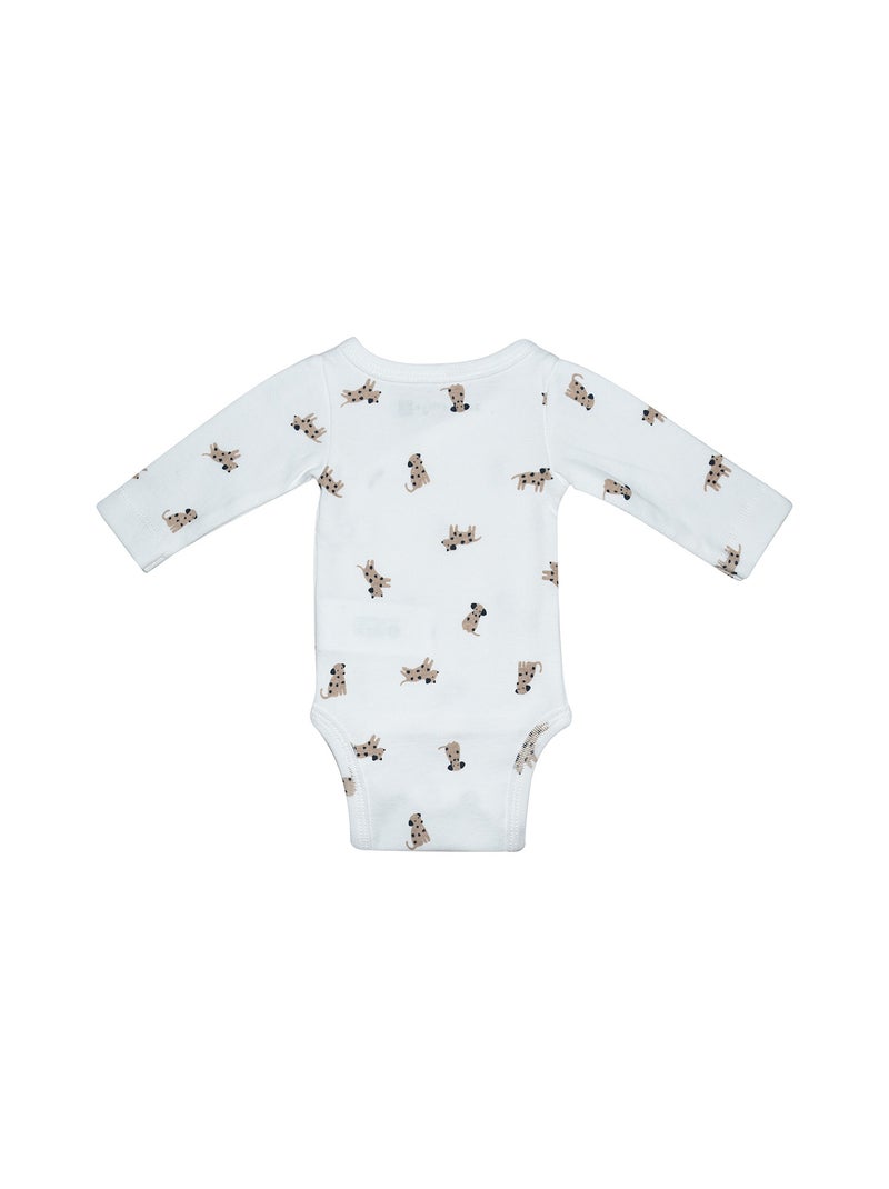Kit naissance 4 pièces Ricky Sucre d'Orge Beige - Kiabi