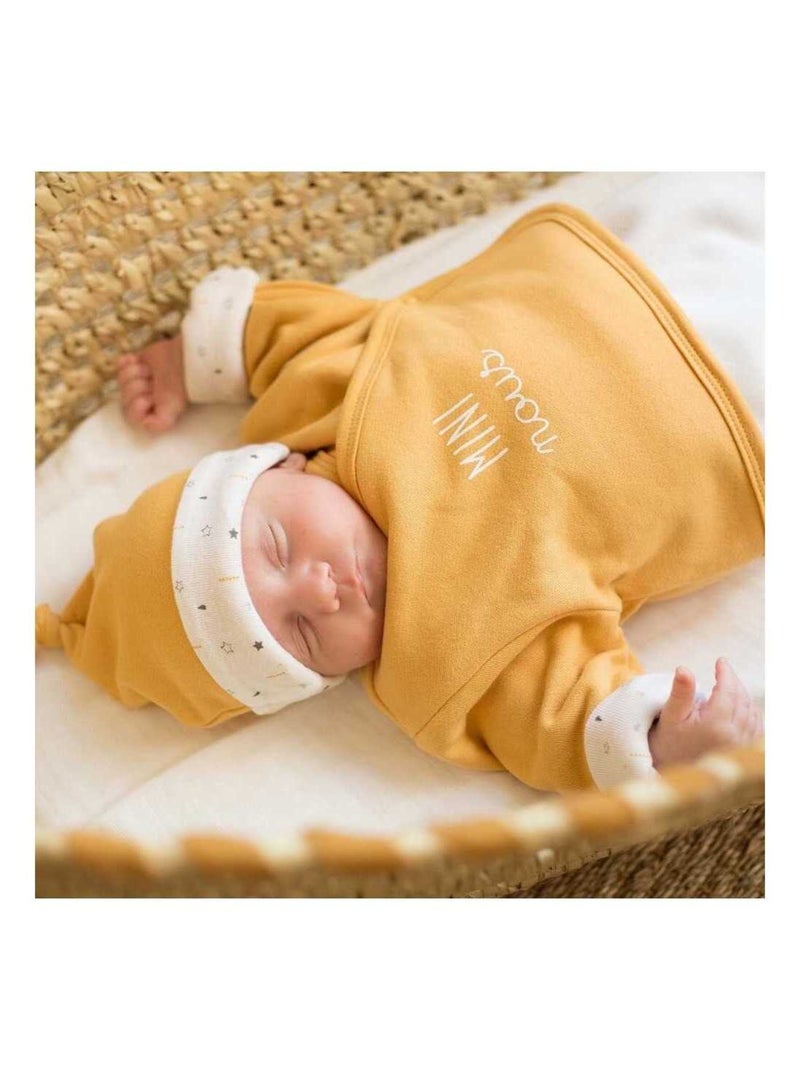 Kit Naissance Bébé 4 Pièces Jaune moutarde - Kiabi