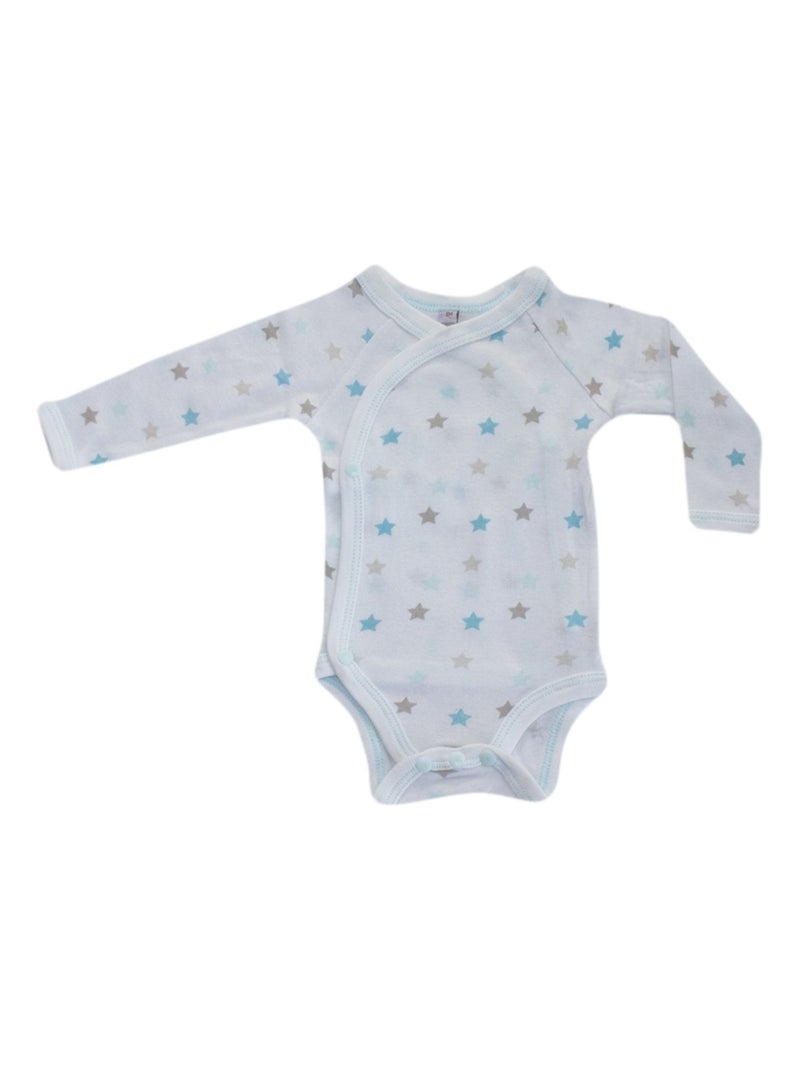 Kit Naissance bébé Bleu Les Chatounets Blanc Bleu - Kiabi
