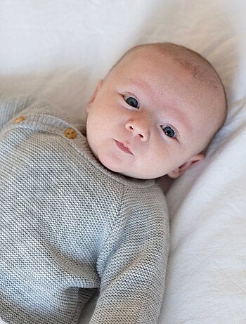Kit naissance bébé en maille