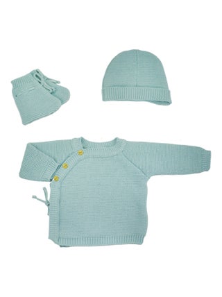 Kit naissance bébé en maille