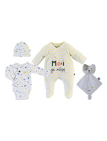 KIT NAISSANCE BEBE MIXTE MIMOSA