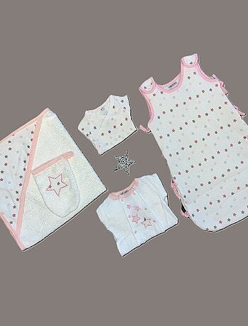 Kit Naissance bébé Bleu Les Chatounets