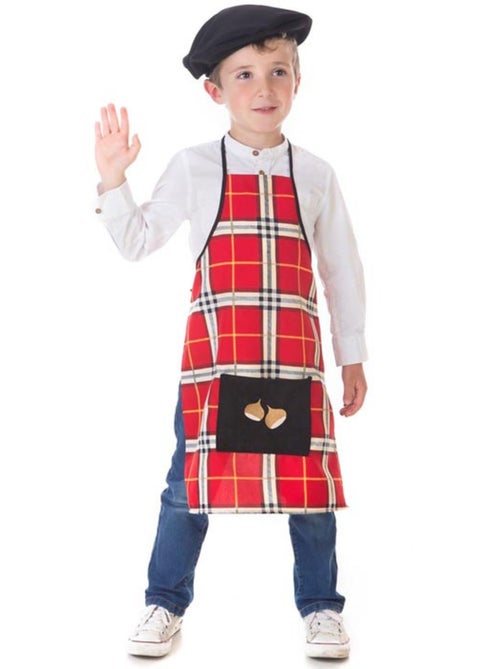 Kit ou costume de vendeur de châtaignes (à carreaux) - Kiabi