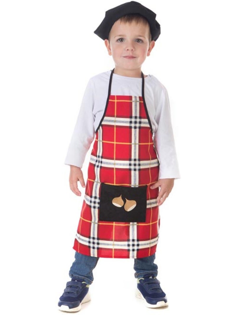 Kit ou costume de vendeur de châtaignes (à carreaux) Multicolore - Kiabi