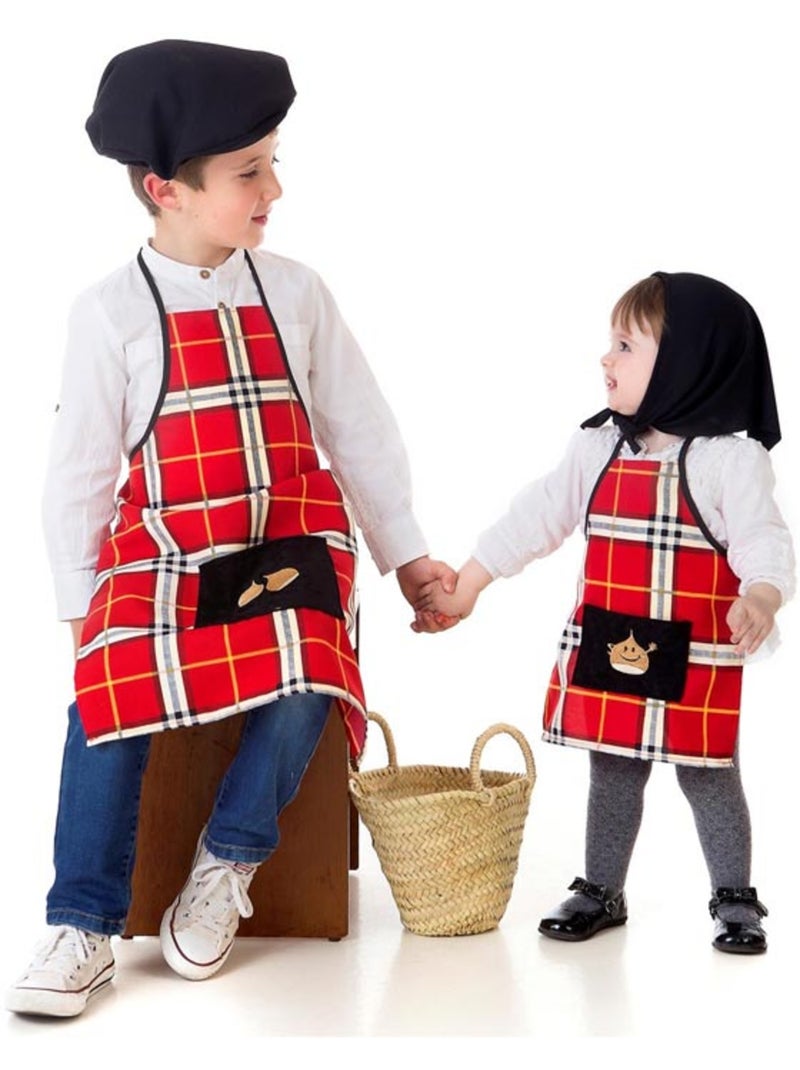 Kit ou costume de vendeur de châtaignes (à carreaux) Multicolore - Kiabi