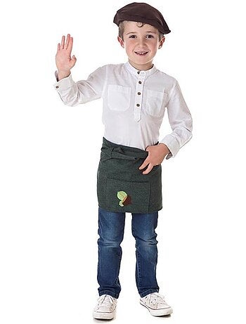 Kit ou costume de vendeur de châtaignes d'automne