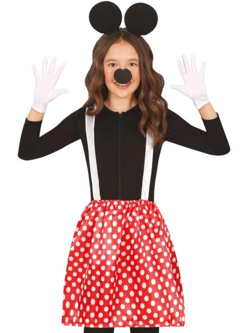 Kit Petite Souris : Bandeau, nez et jupe à bretelles - Kiabi