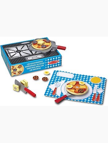 Kit pour pancakes en bois