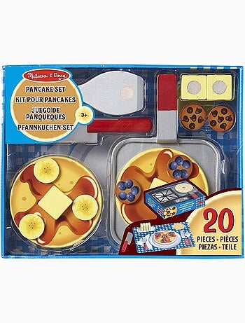 Kit pour pancakes en bois