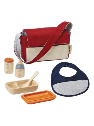 Kit pour repas de poupon en bois