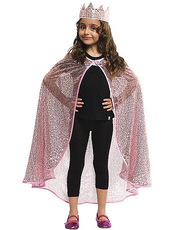Kit Princesse Paillettes : Cape et Couronne