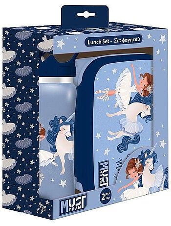Kit repas 2 pièces pvc licorne ou sirène – cmp