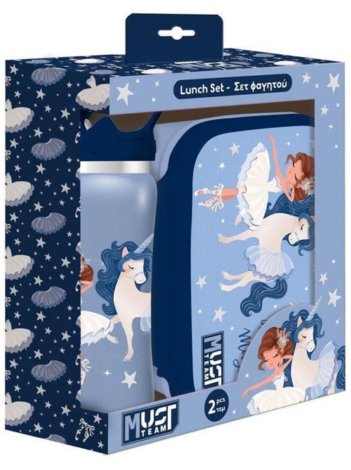 Kit repas 2 pièces PVC licorne ou sirène – CMP - Kiabi
