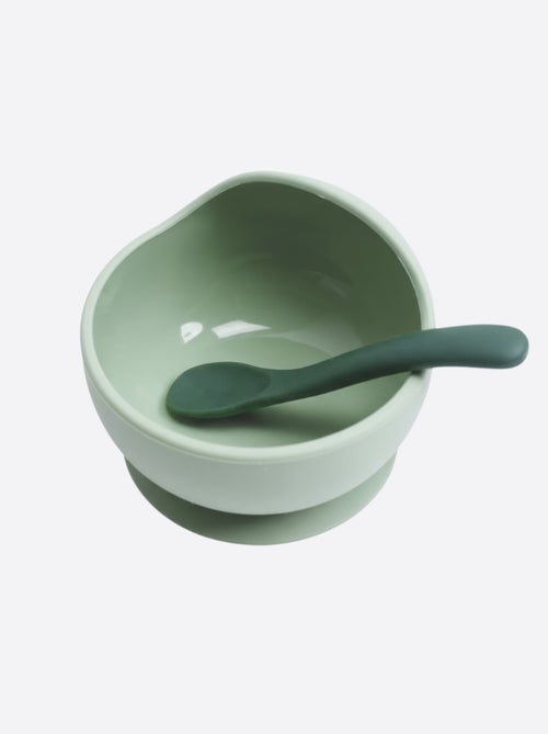 Kit Repas Silicone Bébé - 2 Pièces - Kiabi