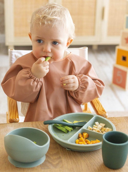 Kit Repas Silicone Bébé - 2 Pièces - Kiabi