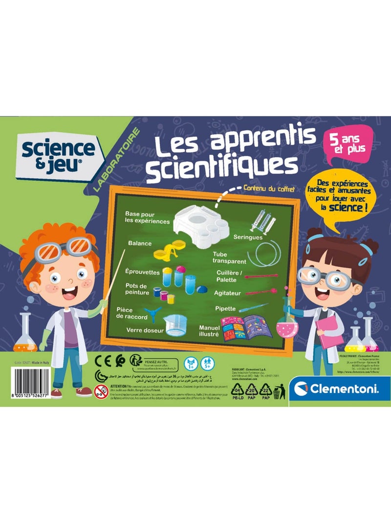 Kit science et jeu : Les apprentis scientifiques Blanc - Kiabi