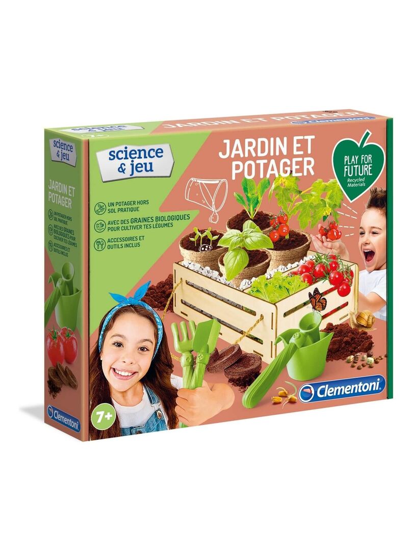 Kit science et jeu : Play for Future : Jardin potager N/A - Kiabi