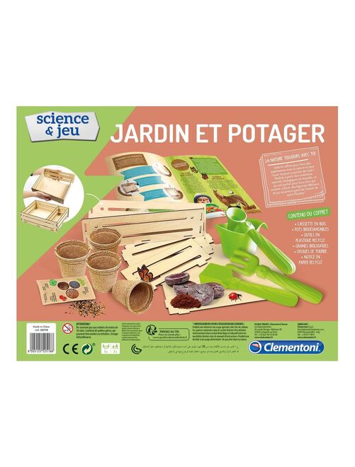Kit science et jeu : Play for Future : Jardin potager - Kiabi