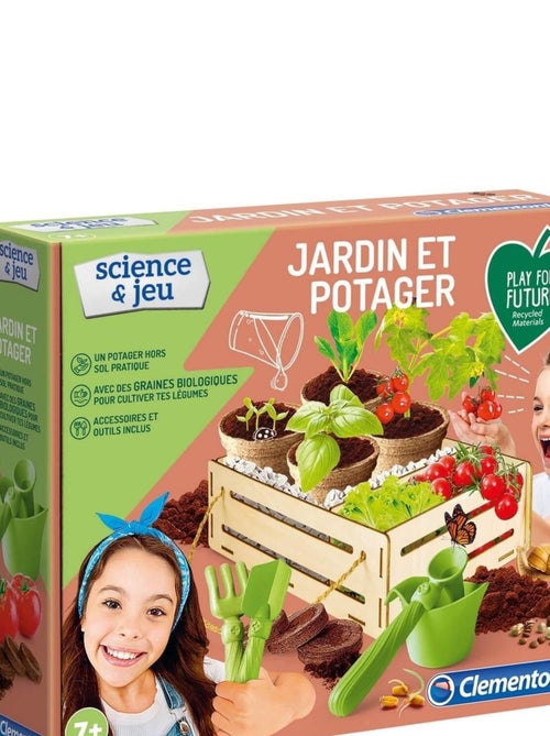 Kit science et jeu : Play for Future : Jardin potager - Kiabi