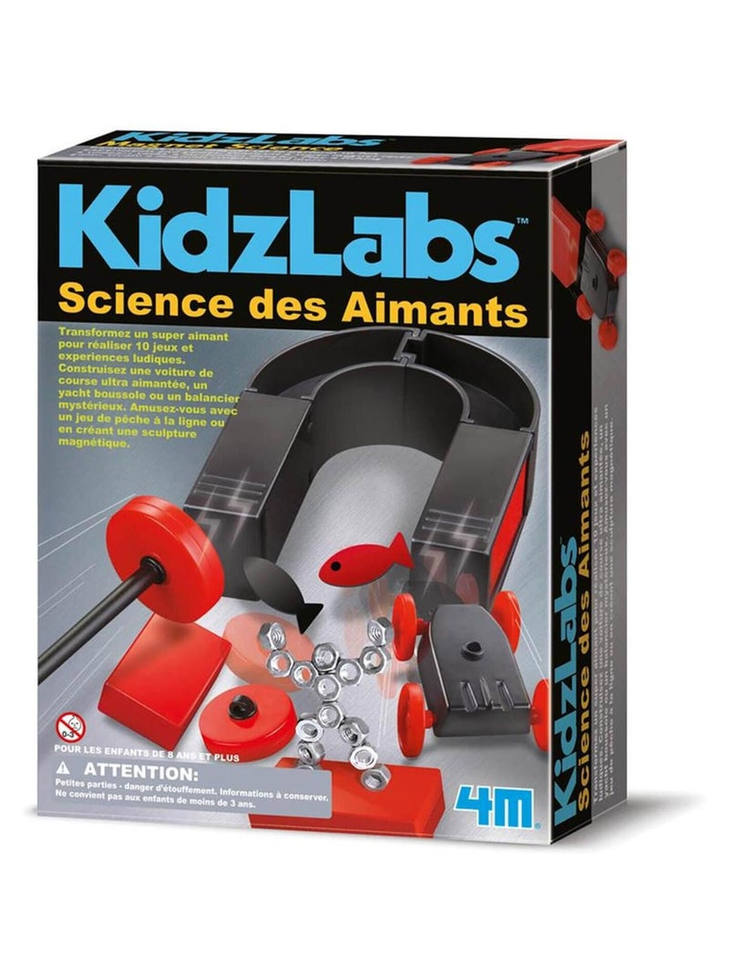 Kit scientifique : la science des aimants Multicolore - Kiabi