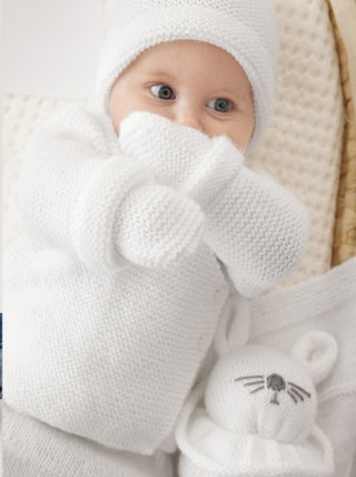 Kit Tricot 5 modèles Valise Maternité