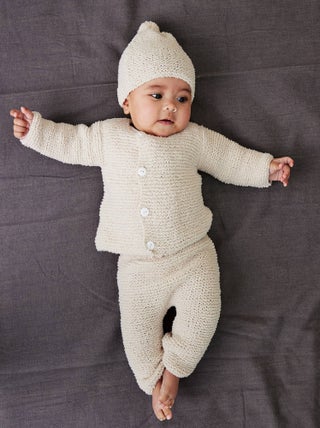 Kit Tricot Layette Valise maternité