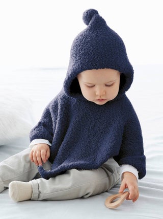 Kit Tricot Poncho Layette Benjamin