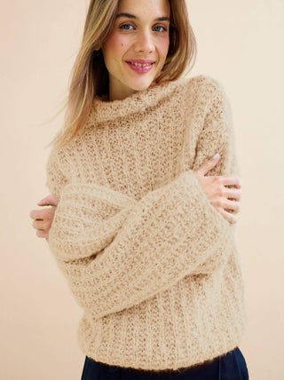 Kit Tricot Pull Mohair Femme Bertille