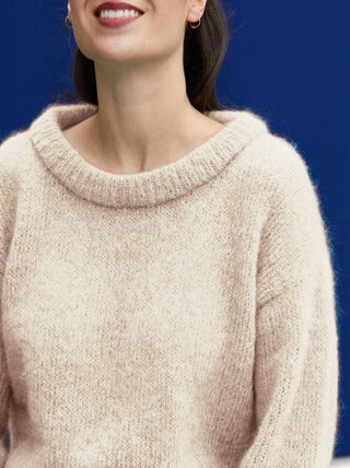 Kit Tricot Pull Mohair Femme Nine