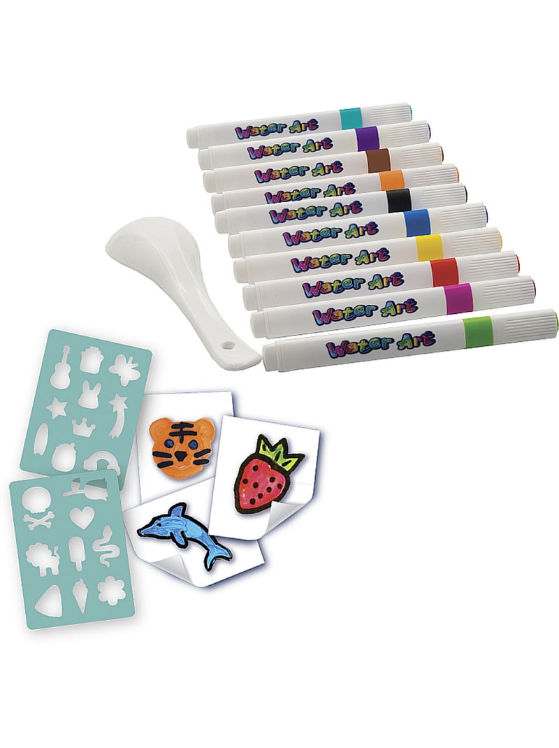 Kit water art - silverlit - avec autocollants - dès 3 ans Noir - Kiabi