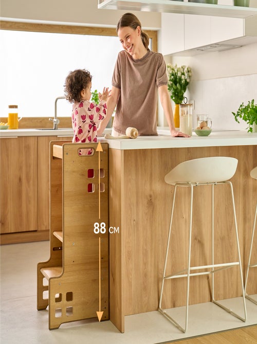Kitchen helper LIONELO - Tour d'observation et d'apprentissage évolutive - Montessori - Bibliothèque - Kiabi Kitchen helper LIONELO - Tour d'observation et d'apprentissage évolutive - Montessori - Bibliothèque - Kiabi