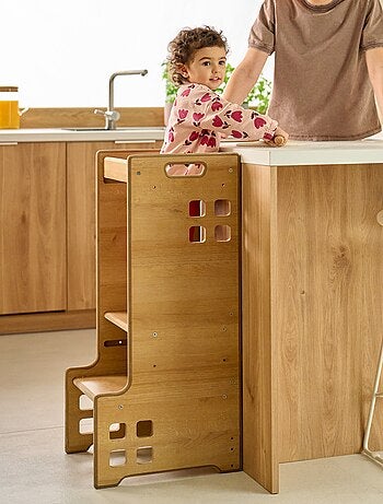Kitchen helper LIONELO - Tour d'observation et d'apprentissage évolutive - Montessori - Bibliothèque