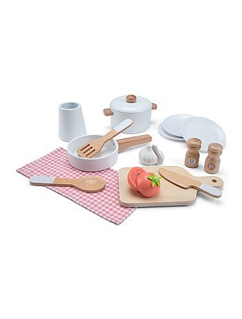 Kitchenette en bois pour enfant