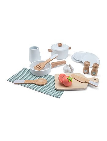 Kitchenette en bois pour enfant
